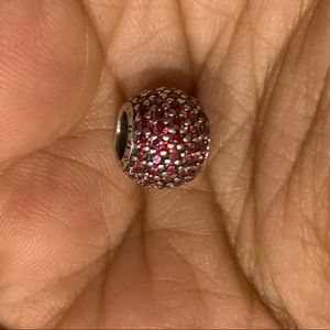 ❤️Pandora pink pave CZ charm